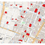 Estacionamientos de superficie en el centro de Guadalajara